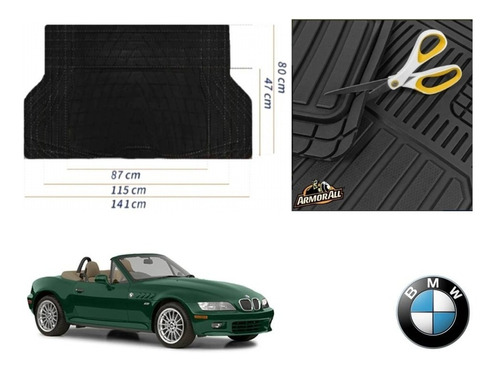 Tapete Cajuela Maletero Bmw Z3 1995 A 2003 Armor All Origina Foto 3