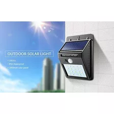 Lámpara Solar Con Sensor De Movimiento Luces Led(2,89)