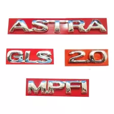 Emblema Astra Gls 2.0 Mpfi Ano 99/02 Cromado