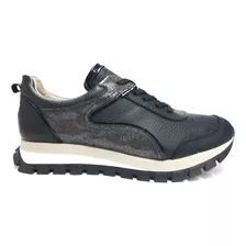 Zapatillas De Cuero Legitimo Keady Acolchada Cómoda Urbana