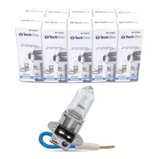 Kit 10 Lampada H3 Caminhao 24v 70w 4300k Halogena Techone