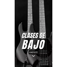 Clases De Bajo Eléctrico, Todos Los Niveles