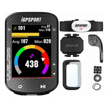 Gps Bike Igpsport Bsc300 + Cinta Cardiaca + Sensor Cadencia