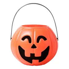 Calabaza Balde Halloween Luz Led