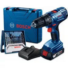 Furadeira E Parafusadeira Impacto Gsb 180-li 18v Bosch + Kit