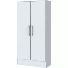 Roupeiro Multiuso Sapateira C/ 02 Portas B14 Branco - Briz