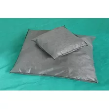 Travesseiro Absorvente Cinza Para Líquidos Em Geral 23x23cm