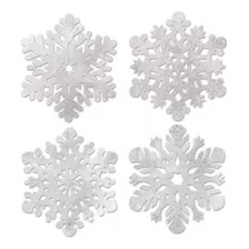 Recortes De Copos De Nieve De Papel De Aluminio Empaque...