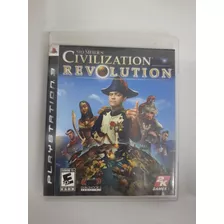 Civilization Revolution Ps3 Midia Física C/manual Bom Estado