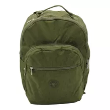 Mochila Backpack Estilo Kipling Juvenil Para Laptop Negra