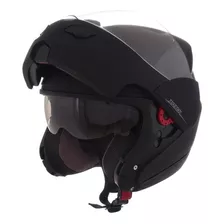 Capacete Para Moto Escamoteável Pro Tork Attack Solid Preto-fosco Solid Tamanho G 