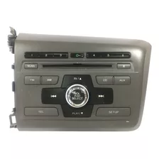 Radio Som Bluetooth Cd Player Honda Civic 39100tr0a12 Rr66