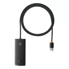 Adaptador Hub Baseus Usb A + 4 Portas Usb Cabo De 1 Metro