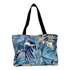 Bolsa Feminina Tecido Impermeável Praia/clube Alça Ombro