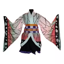 Kimono Kocho Shinobu - Demon Slayer Para Cosplay