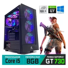 Computador Gamer Cruiser Corei5 Ram8gb Ssd240gb Gt 730 Win10