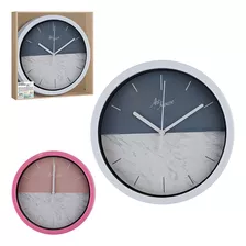 Relógio De Parede Analógico Moderno Rosa Cozinha Escritório