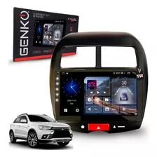 Central Multimídia 10 Polegadas Asx 2011 À 2019 Gps Carplay Cor Mitsubishi Asx 2017