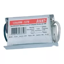 Transformador Eletrônico Dimerizavel 12v X 1-50w Tensão 127v