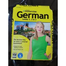 Instant Immersion German Levels 1 2 3 (pc Or Mac) 