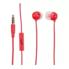 Auricular Genius In-ear Hs-m210 Manos Libres C/3 3.5 Rojo