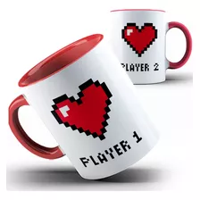 Caneca Color Namorados Duas Canecas Player 1 E Player 2 23