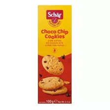 Kit C/ 03 Biscoitos Cookies Choco Chip Cookies 100g Schar