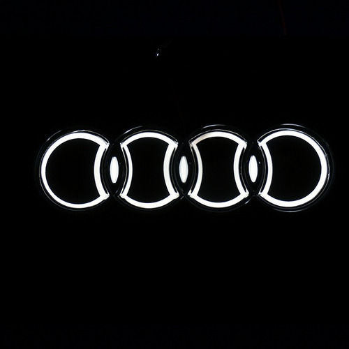 Luz Led Con Logotipo De Coche Para Audi 5d, 18 X 5,8 Cm Foto 7