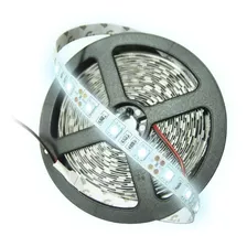 Tira De Led Smd Blanco Frio Para Interior Adhesivo 3m 5 Mts