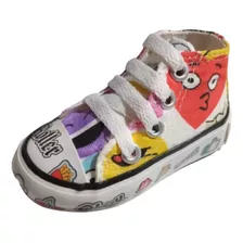 Zapatillas Botitas Bebe Roller Emoji 18