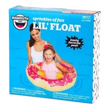 Inflable Salvavidas Infantil En Forma De Dona Bigmouth