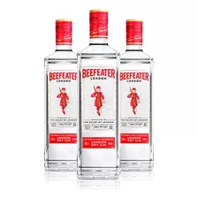 3x Gin Beefeater 750 Ml