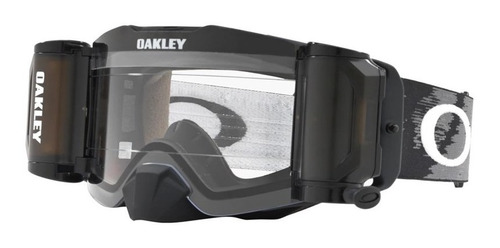 Óculos Motocross Oakley Frontline Roll Off Preto Fosco