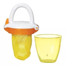 Alimentador Com Tampa E Redinha Laranja / Amarelo Munchkin ®