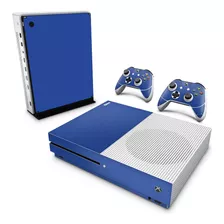Skin Para Xbox One S Slim Adesivo - Azul