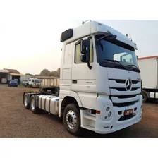 Mercedes Mb 2651 6x4 2018 Mega Space Único Dono Revisado.