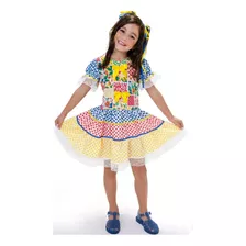 Vestido Caipirinha Caipira Infantil Lolo Festa Junina 