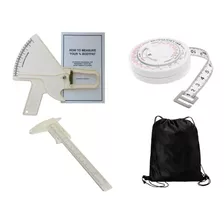 Kit Adipometro Slim Guide+antropometro+cinta Bmi+bolsa Trans