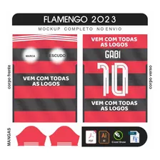 Arte Gráfica Flamengo 2023
