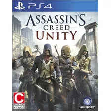 Jogo Assassins Creed Unity Ps4 Midia Fisica