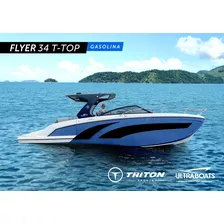 Lancha Triton Flyer 34 T-top || Zero || Lançamento