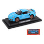Llavero De Cuero Porsche Macan, Cayenne, 911, 718 Rojo//azul Porsche 911