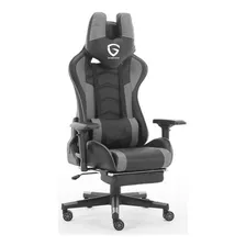 Sillas Sillon Gris Gamer The Game House Adventurer Apoyapies