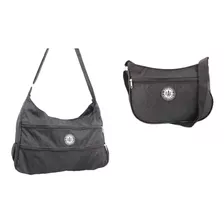 2 Bolsas Feminina Em Nylon Tactel 1 Pequena + 1 Grande 