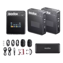 Godox Movelink Ii M2 Sistema De Micrófono Inalámbrico Con 2 