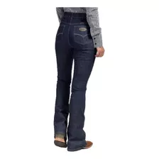 Calça Jeans Country Feminina Flare Estilo Rodeio Ref 278
