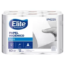 Papel Higiénico Elite Plus 60mts X 48 Rollos 12x4 - Ip6225
