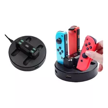 Cargador Base De Carga Para 4 Joy-con De Nintendo Switch