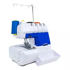 Máquina De Coser Overlock Kingser Professional 3200 Portable Blanca 110v