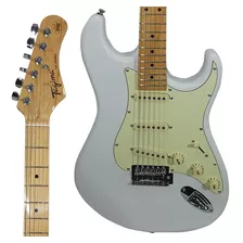 Guitarra Tagima Tg 530 Woodstock Frozen White